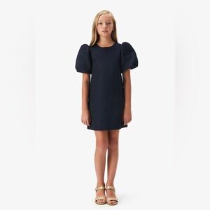 Bardot Junior Girls Giselle Mini Dress in Navy Size 8